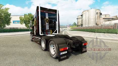 Skin Lamborghini truck Iveco Strator for Euro Truck Simulator 2
