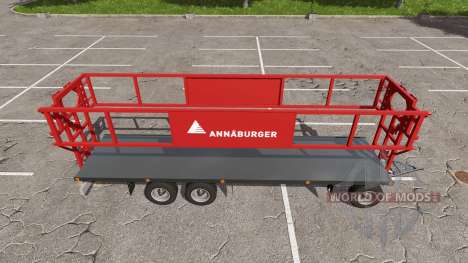 ANNABURGER bale trailer for Farming Simulator 2017