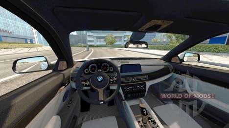 BMW X6 M50d (F16) v2.0 for Euro Truck Simulator 2