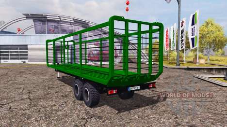Straw trailer v1.1 for Farming Simulator 2013