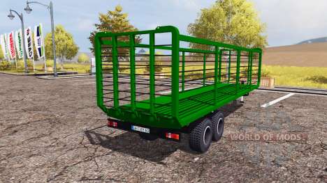 Straw trailer for Farming Simulator 2013