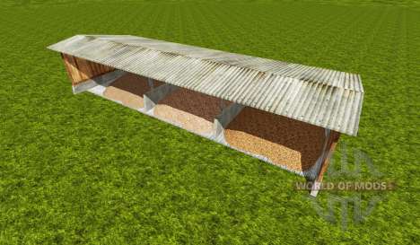 Storage for potatoes. beets and wood chips for Farming Simulator 2015