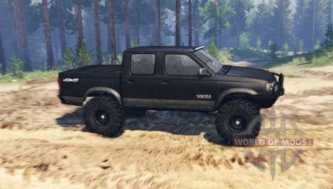 Nissan Navara ST-R Dual Cab (D22) for Spin Tires