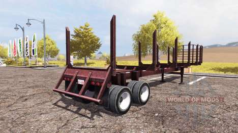 Timber semitrailer for Farming Simulator 2013