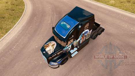 Skin Indian Summer on the Mack Pinnacle tractor for American Truck Simulator