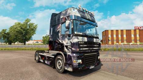 Skin Fantasy Disturbed for tractor DAF for Euro Truck Simulator 2