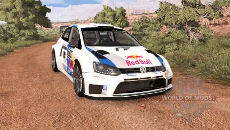 Volkswagen Polo R WRC v2.0 for BeamNG Drive