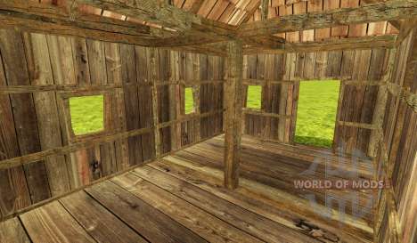Wood house for Farming Simulator 2015