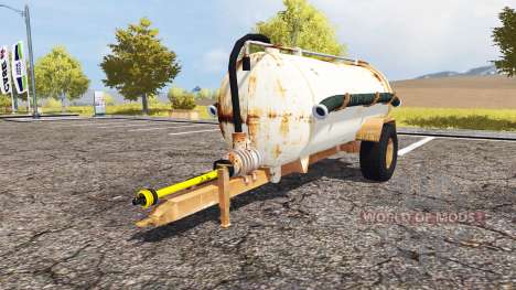 Rusty slurry tanker for Farming Simulator 2013