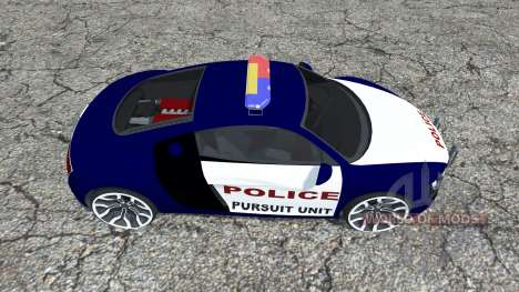 Audi R8 Police for Farming Simulator 2013