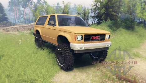 GMC Jimmy 1994 for Spin Tires