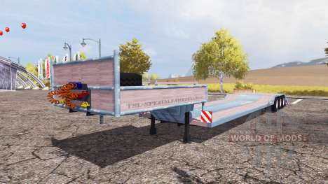 Low loader big for Farming Simulator 2013