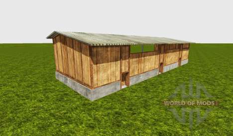 Storage for potatoes. beets and wood chips for Farming Simulator 2015