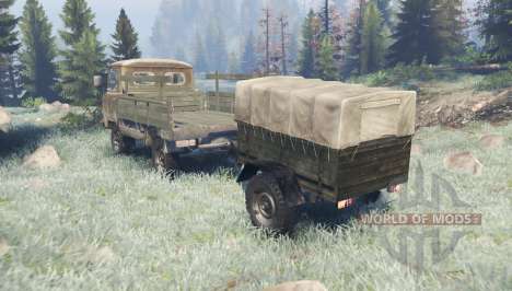 UAZ 452Д for Spin Tires