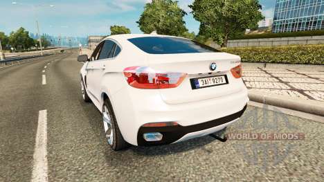 BMW X6 M50d (F16) v2.0 for Euro Truck Simulator 2