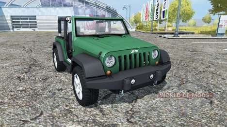 Jeep Wrangler (JK) v0.95 for Farming Simulator 2013