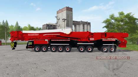 Liebherr LTM 11200-9.1 Mammoet for Farming Simulator 2017