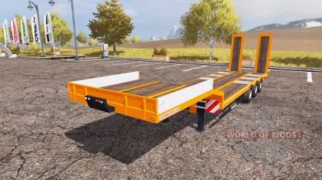 Schwarzmueller low loader semitrailer for Farming Simulator 2013