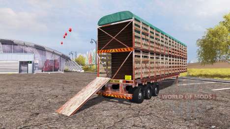 Livestock trailer v1.1 for Farming Simulator 2013