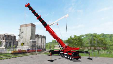 Liebherr LTM 11200-9.1 Mammoet for Farming Simulator 2017