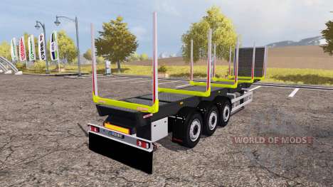 Riedler-Anhanger timber semitrailer for Farming Simulator 2013