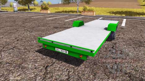 STS trailer platform for Farming Simulator 2013