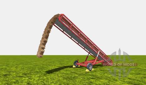 Conveyor belt for wood chips v1.1 for Farming Simulator 2015