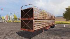 Livestock trailer v1.1 for Farming Simulator 2013