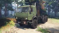 KamAZ-53504 for Spin Tires