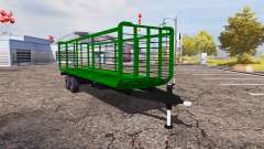 Straw trailer v1.1 for Farming Simulator 2013