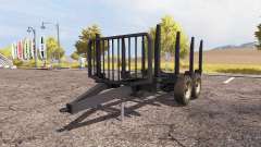 Forestry trailer for Farming Simulator 2013