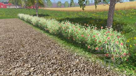 Placeable shrubs for Farming Simulator 2015