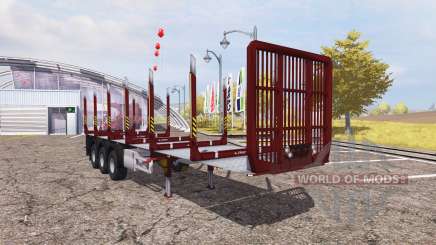 Fliegl timber trailer for Farming Simulator 2013