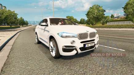 BMW X6 M50d (F16) v2.0 for Euro Truck Simulator 2