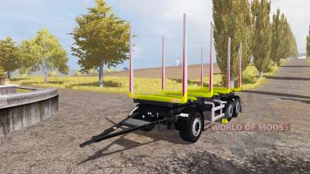 Riedler-Anhanger timber trailer for Farming Simulator 2013