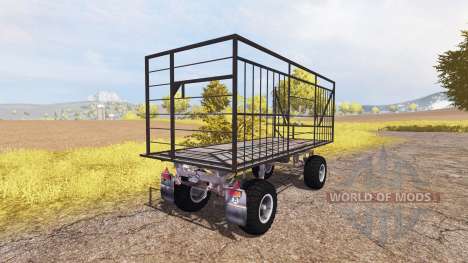 Bale trailer v3.0 for Farming Simulator 2013
