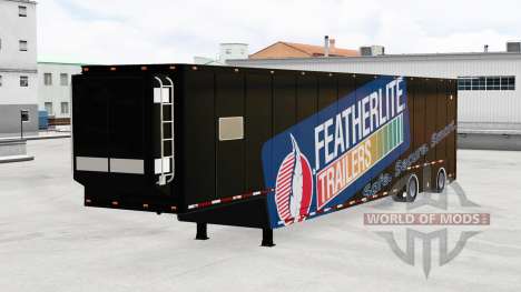 Featherlite semitrailer v1.3 for American Truck Simulator