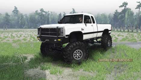 Dodge Power Ram 250 1991 for Spin Tires