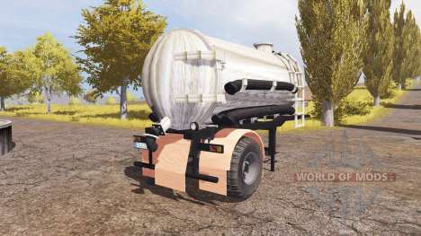 Manure semitrailer v2.0 for Farming Simulator 2013