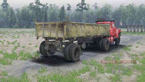 GAZ 53 4x4 for Spin Tires