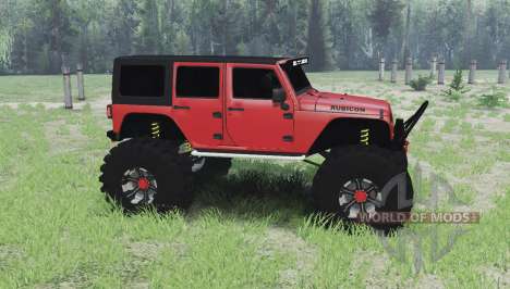 Jeep Wrangler for Spin Tires