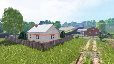 Polish small map for Farming Simulator 2015