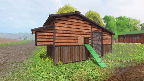 Chicken coop v2.0 for Farming Simulator 2015