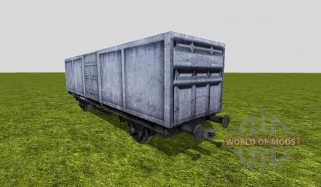 Cargo train wagon for Farming Simulator 2015