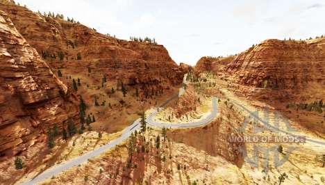 Canyon of speed v1.8 for BeamNG Drive