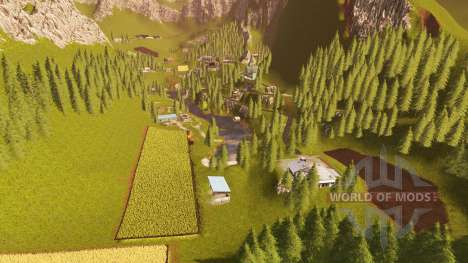 Goldcrest Mountains for Farming Simulator 2017