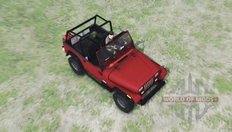 Jeep Wrangler (YJ) 1996 for Spin Tires