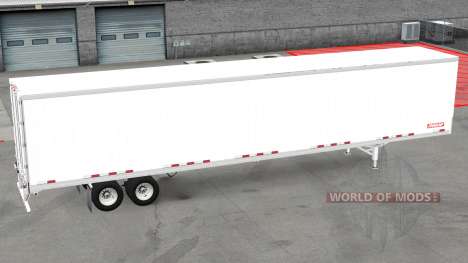 All-metal semi-trailer Fruehauf for American Truck Simulator