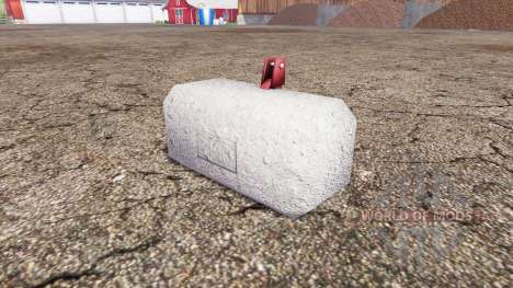 Concrete weight for Farming Simulator 2015