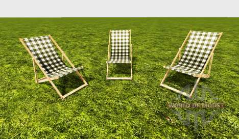 Deck chair green for Farming Simulator 2015